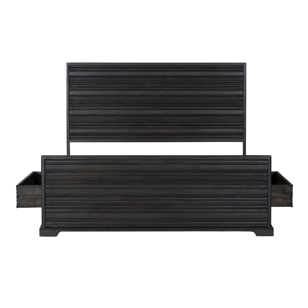 Carmenita California King Bed - Rich Umber