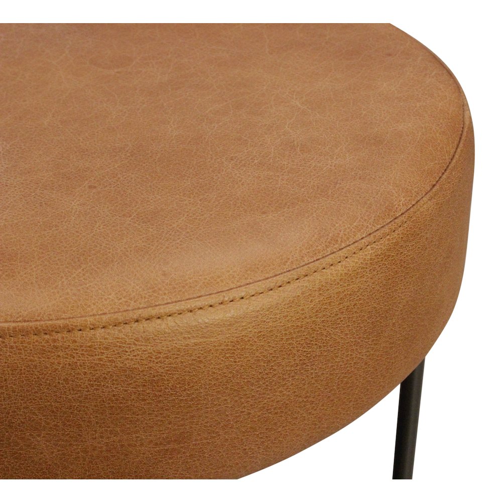 Emmett Counter Stool in Tan Leather