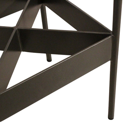 Emmett Bar Stool in Tan Leather