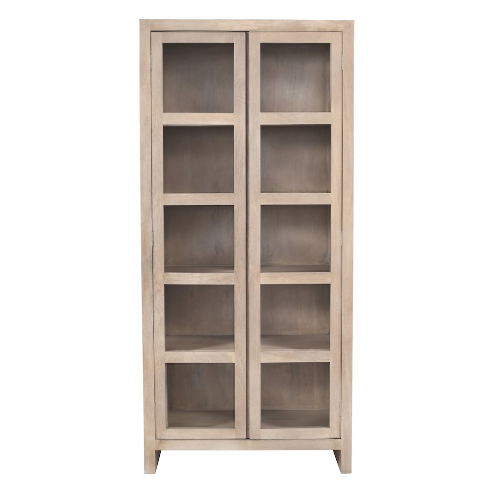 Argyle Cabinet in Light Ash Ivory Reclaimed Wood