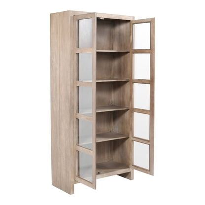 Argyle Cabinet in Light Ash Ivory Reclaimed Wood