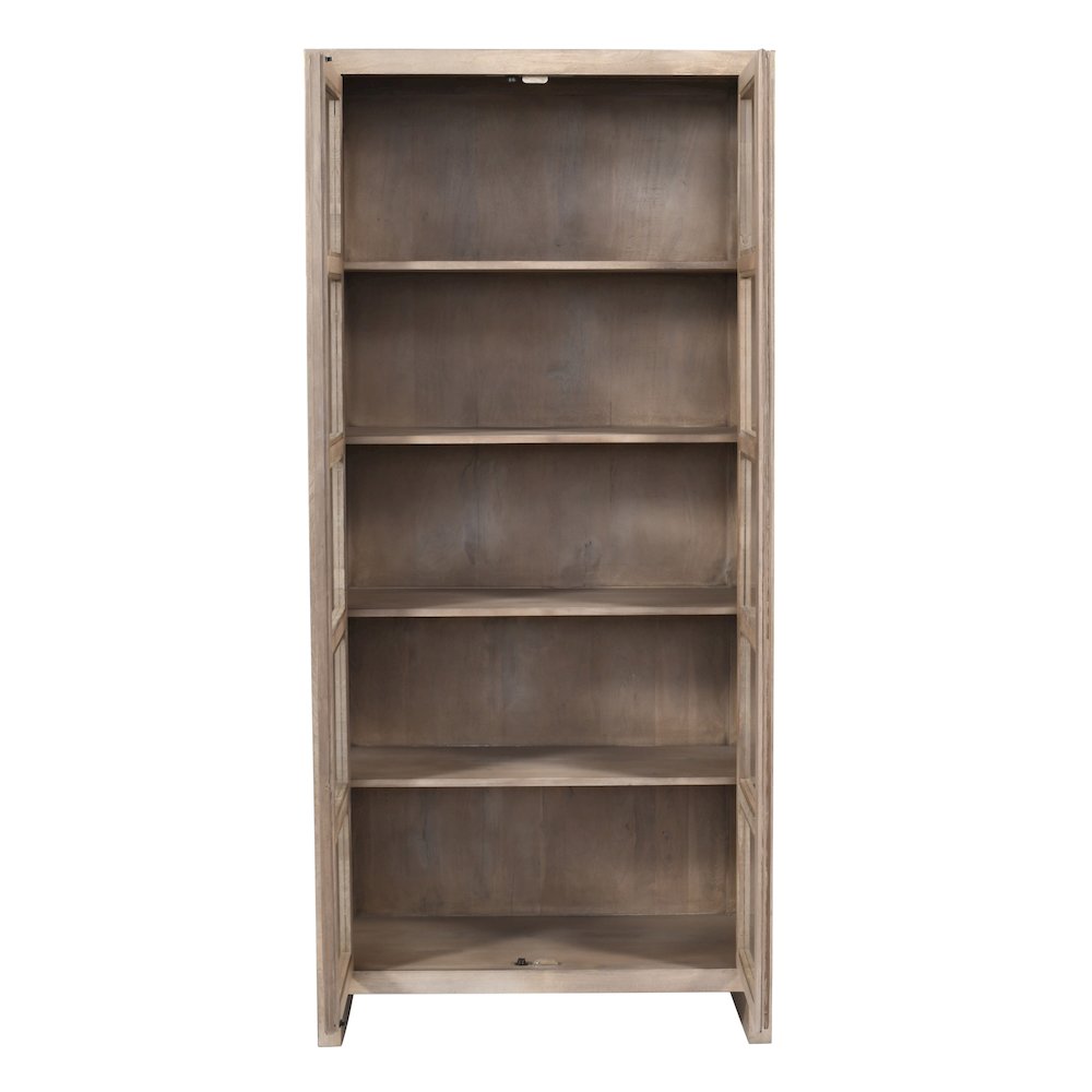 Argyle Cabinet in Light Ash Ivory Reclaimed Wood