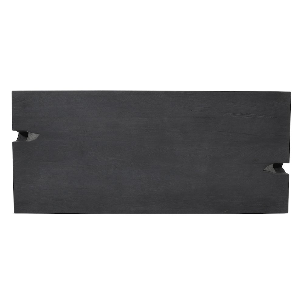 Argyle 3-Piece Cocktail Table Set in Graphite Black Reclaimed Wood