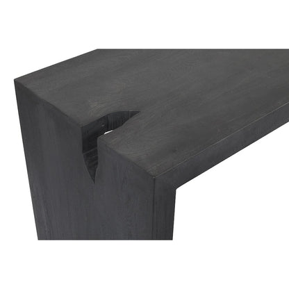 Argyle 4-Piece Counter Height Table Set in Graphite Black Reclaimed Wood