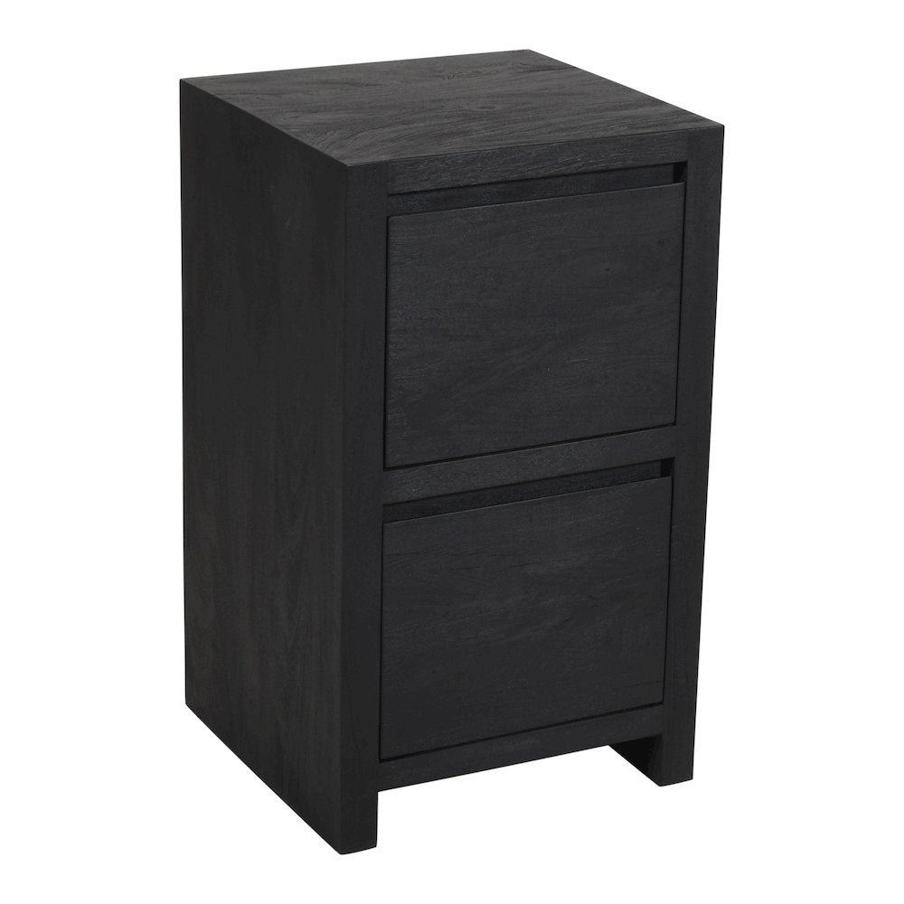 Argyle File Cabinet in Graphite Black Reclaimed Wood