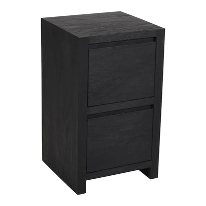 Argyle File Cabinet in Graphite Black Reclaimed Wood