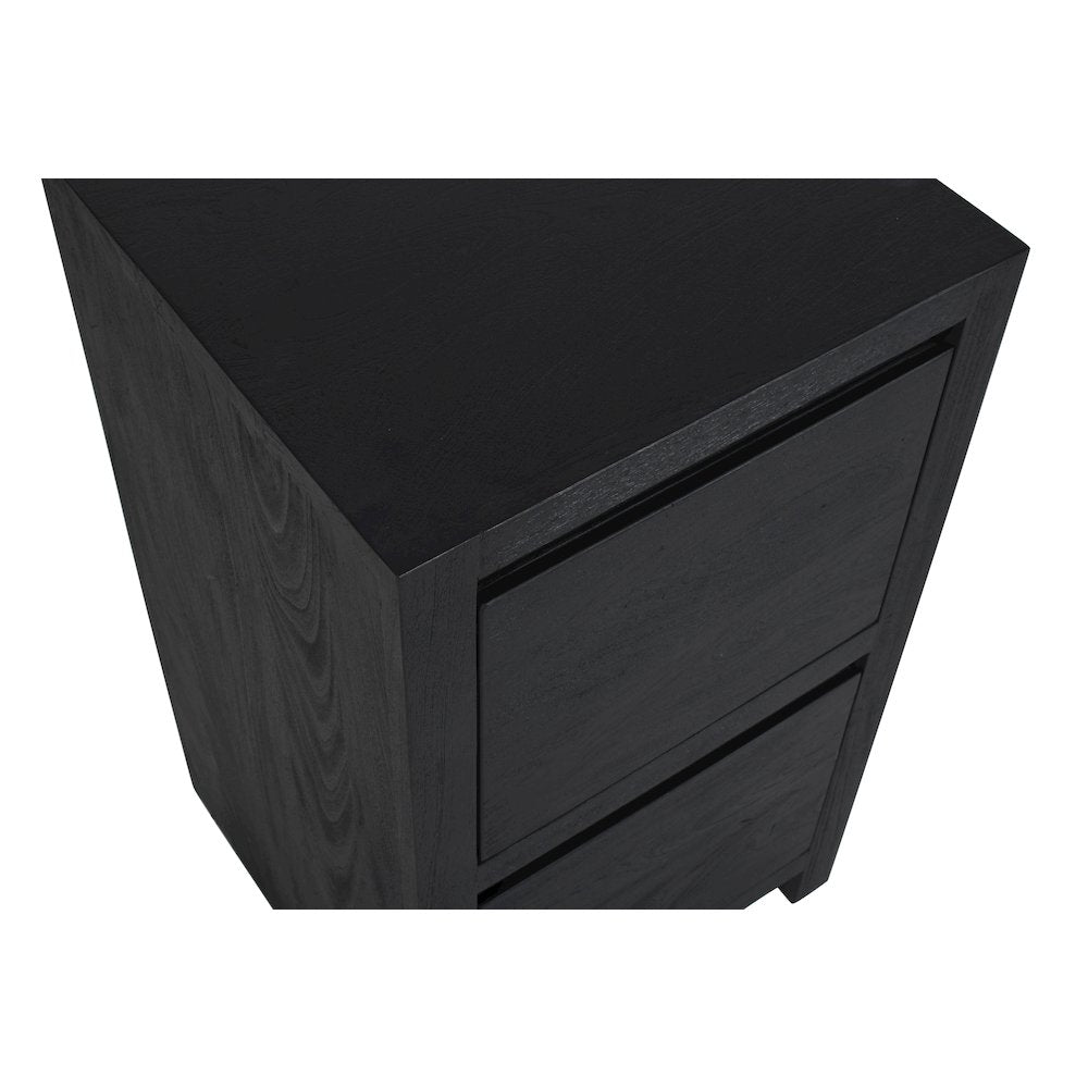Argyle File Cabinet in Graphite Black Reclaimed Wood
