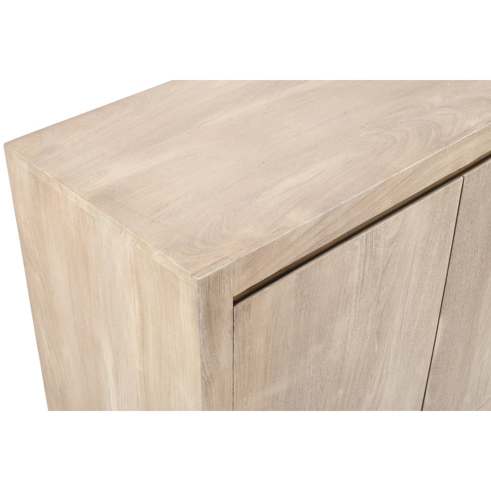 Argyle 4-Door Sideboard in Light Ash Ivory Reclaimed Wood
