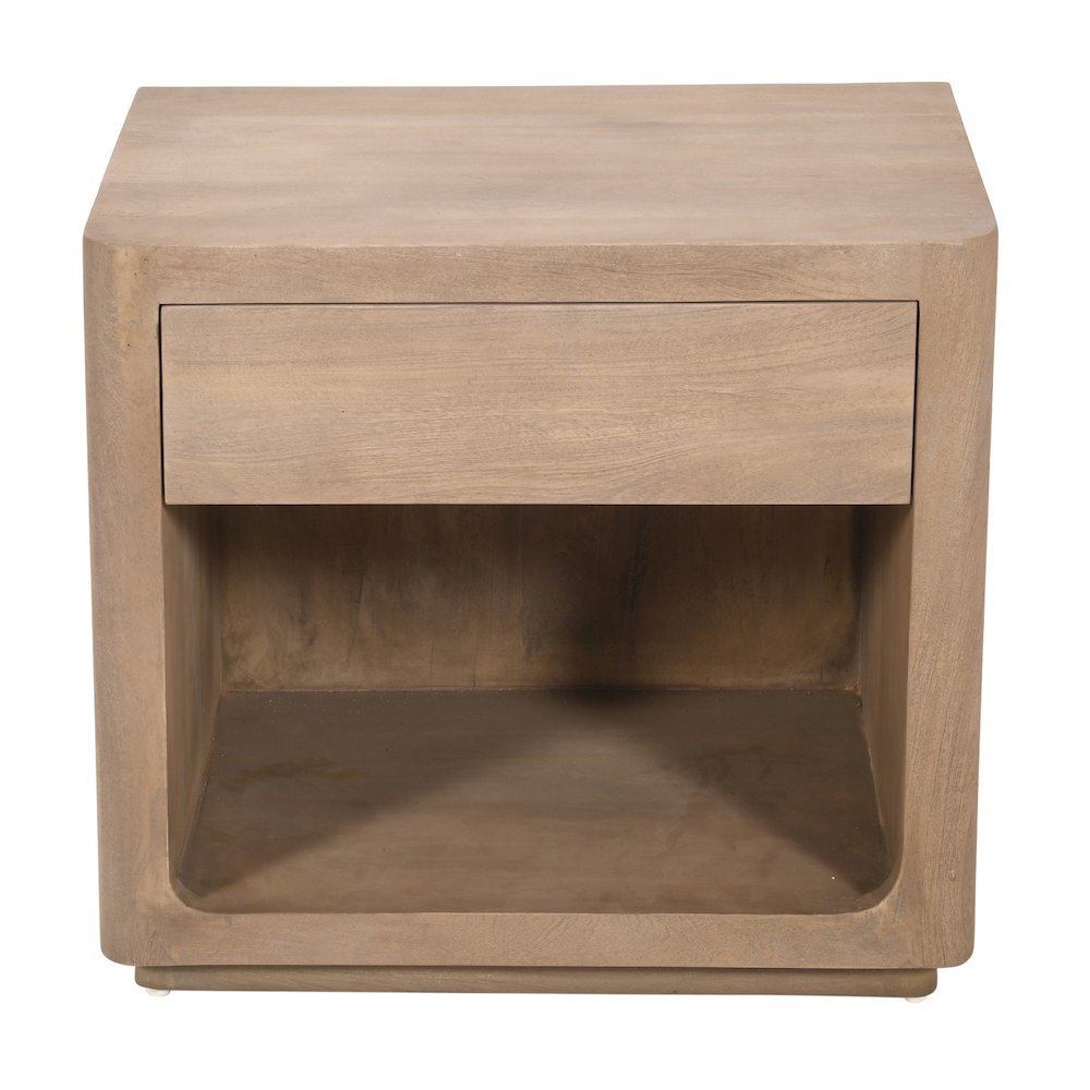 Argyle Nightstand in Light Ash Ivory Reclaimed Wood