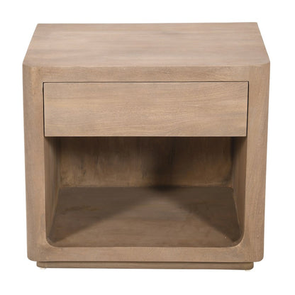 Argyle Nightstand in Light Ash Ivory Reclaimed Wood