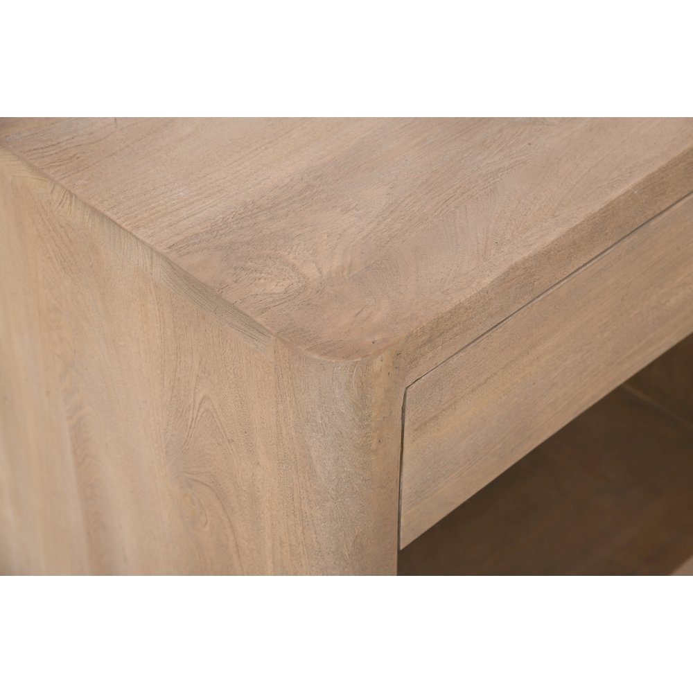Argyle Nightstand in Light Ash Ivory Reclaimed Wood