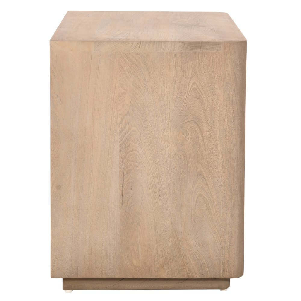 Argyle Nightstand in Light Ash Ivory Reclaimed Wood