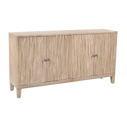 Orchard 4-Door Sideboard in Light Ash Ivory Reclaimed Wood