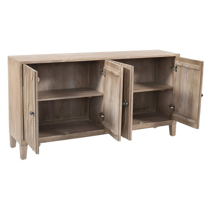 Orchard 4-Door Sideboard in Light Ash Ivory Reclaimed Wood