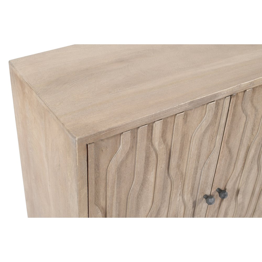 Orchard 4-Door Sideboard in Light Ash Ivory Reclaimed Wood