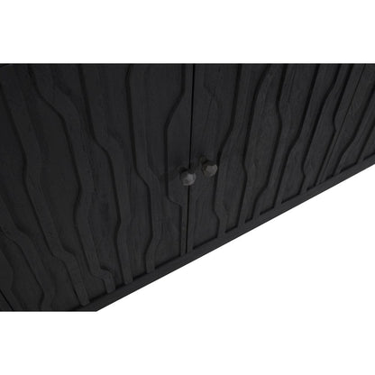 Orchard 6-Door Sideboard in Graphite Black Reclaimed Wood