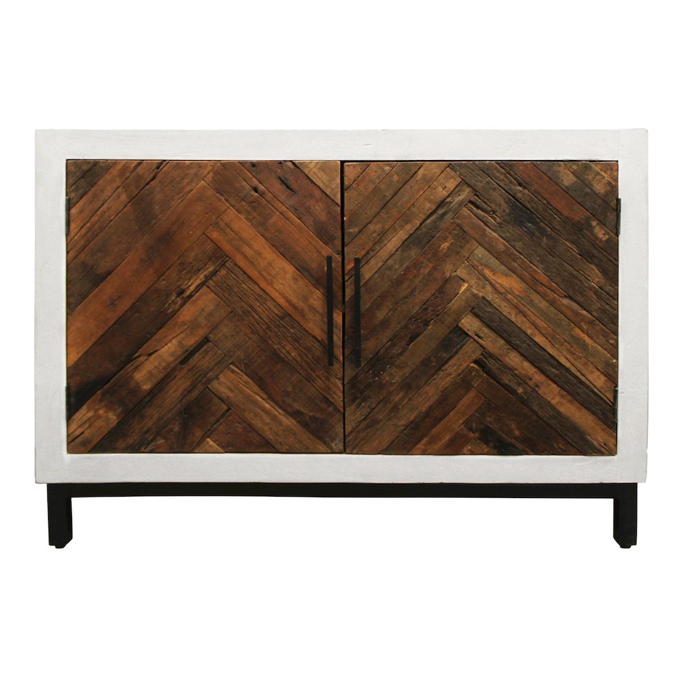 Bayside 2-Door Sideboard in Brown