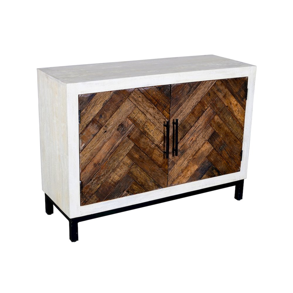 Bayside 2-Door Sideboard in Brown