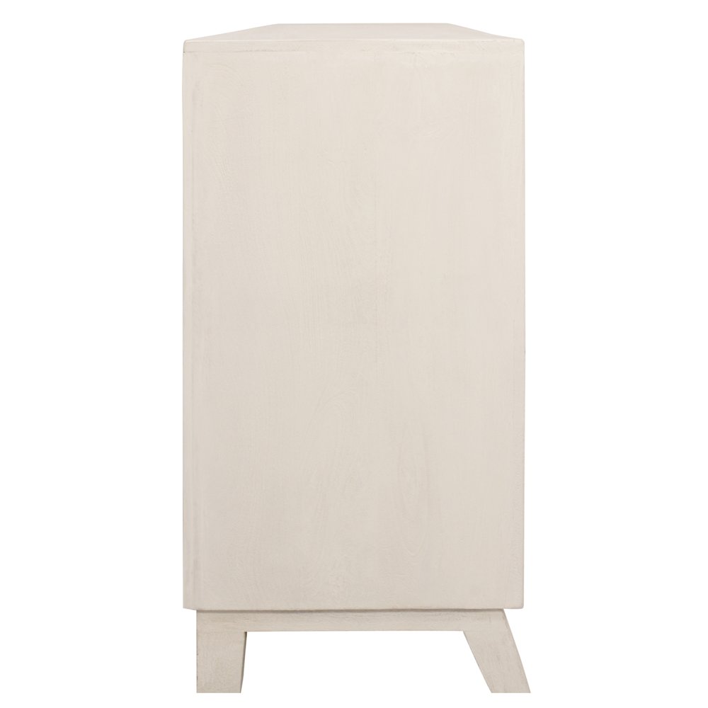 Bayside 4-Door Sideboard in Ivory