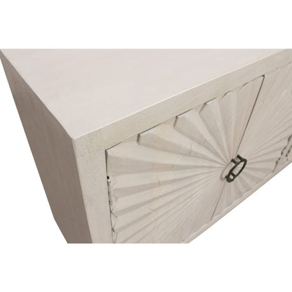 Bayside 4-Door Sideboard in Ivory