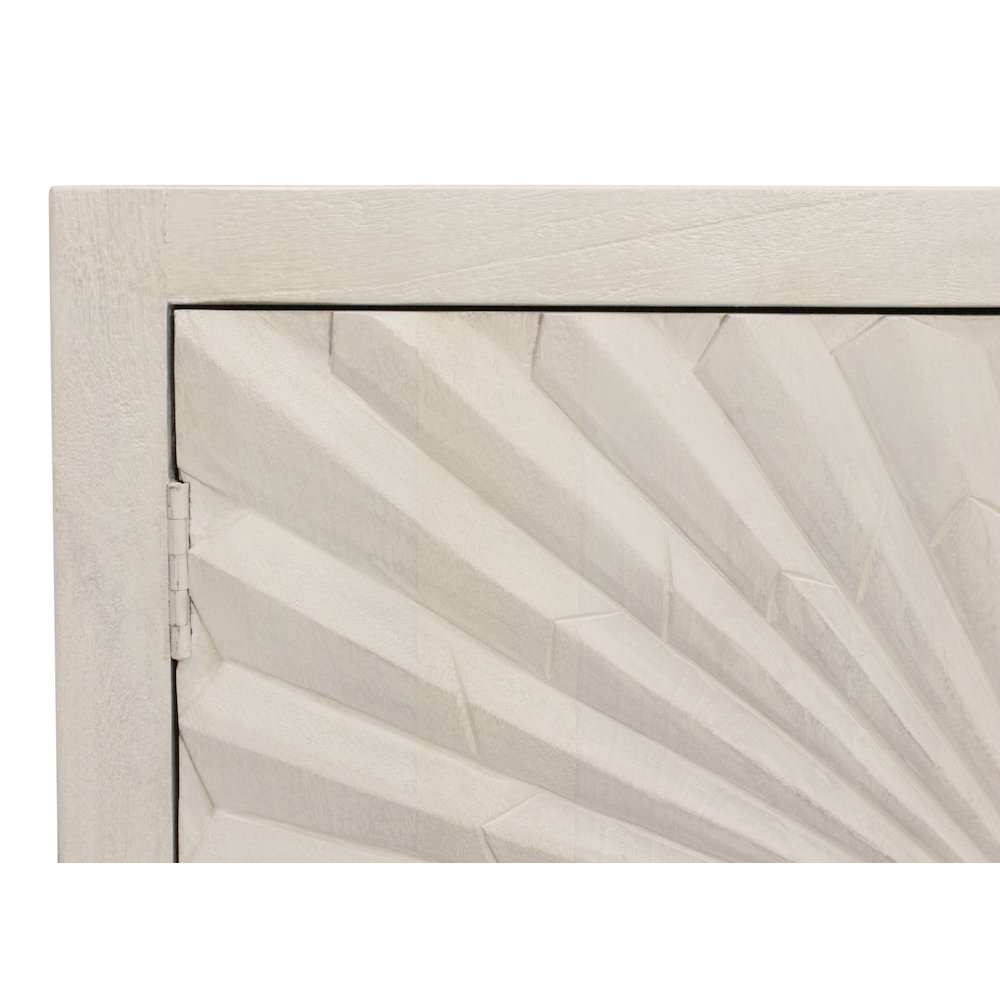 Bayside 4-Door Sideboard in Ivory