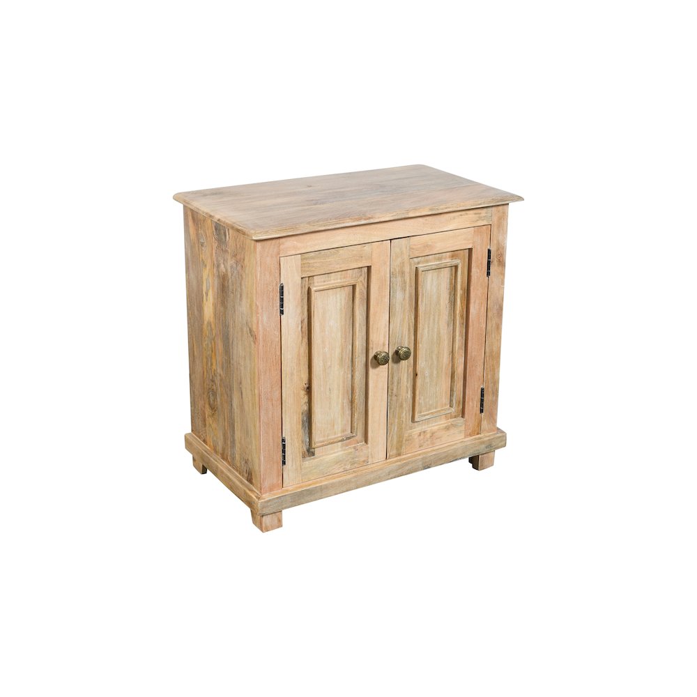 Jenna 2-Door Nightstand in Natural