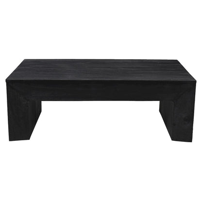 Goliath Cocktail Table in Charcoal Gray on Solid Mango Wood