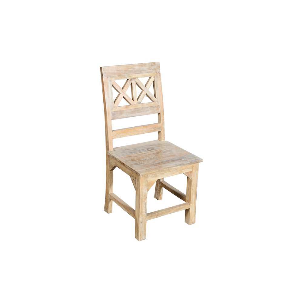 Jenna 48" Round Table with 2 sets of Solid Wood Chairs