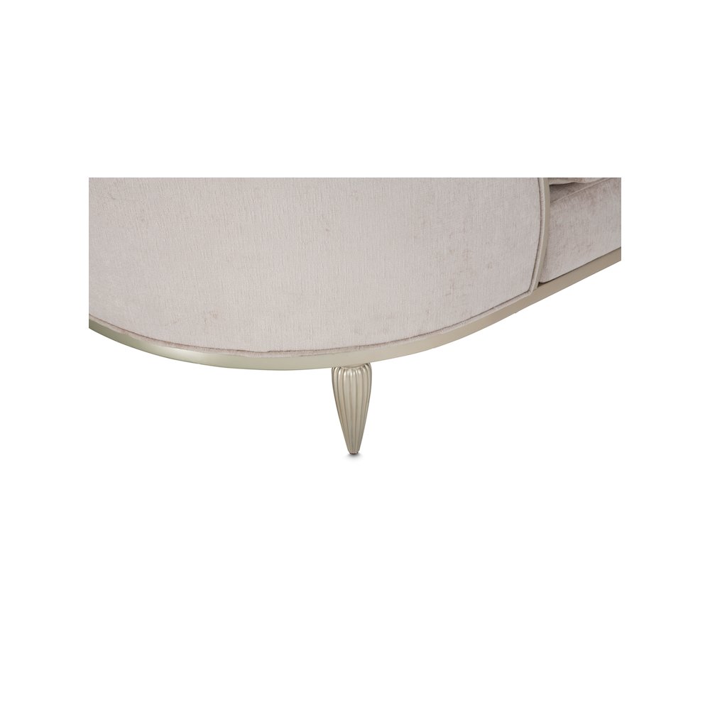 London Place Chaise - Parchment