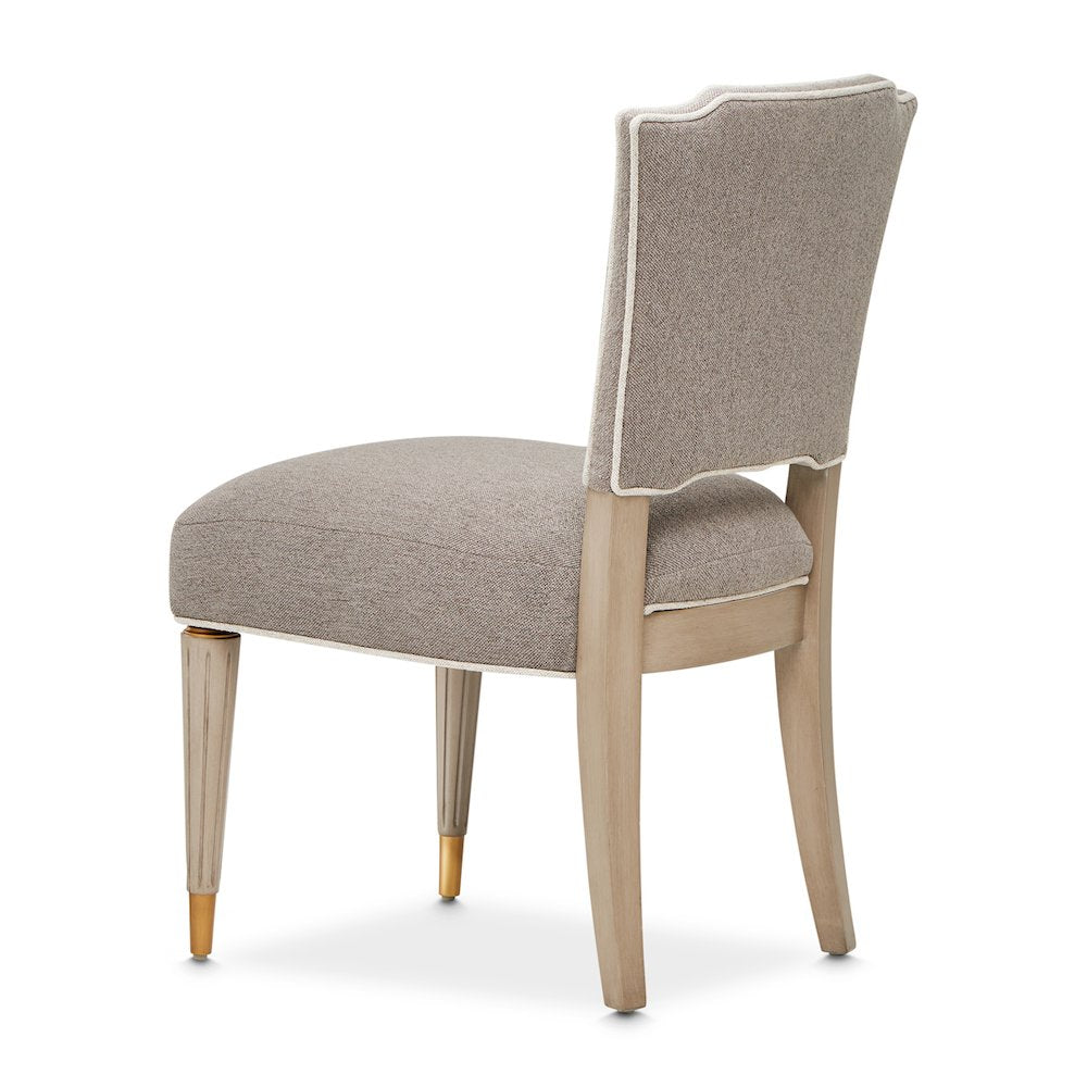 St. Charles Vanity Chair - Dove Gray