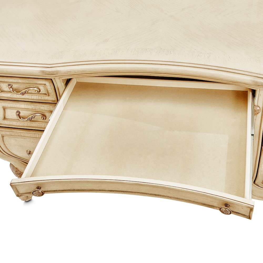 Platine de Royale Vanity Desk - Champagne