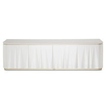 London Place Media Cabinet - Creamy Pearl
