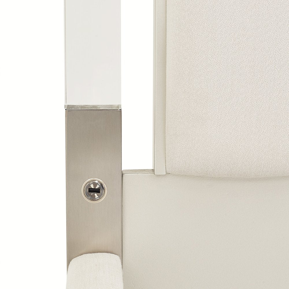 Penthouse Queen Short Panel Bed - Ash Gray
