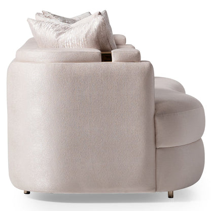 Carmela Sofa - Almond/Gold