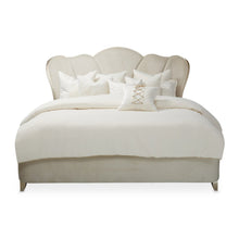 Villa Cherie Cal. King Channel Tufted Bed - Caramel