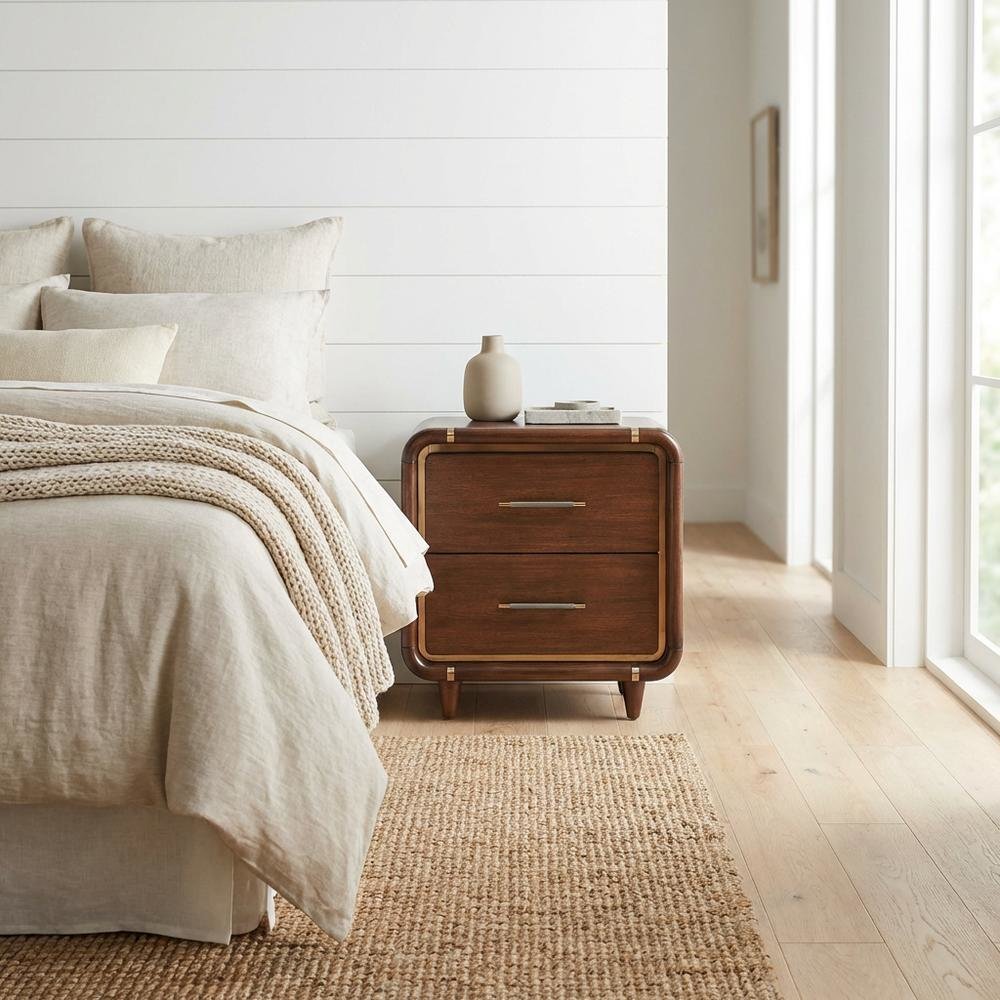 Mason Park Nightstand - Umber