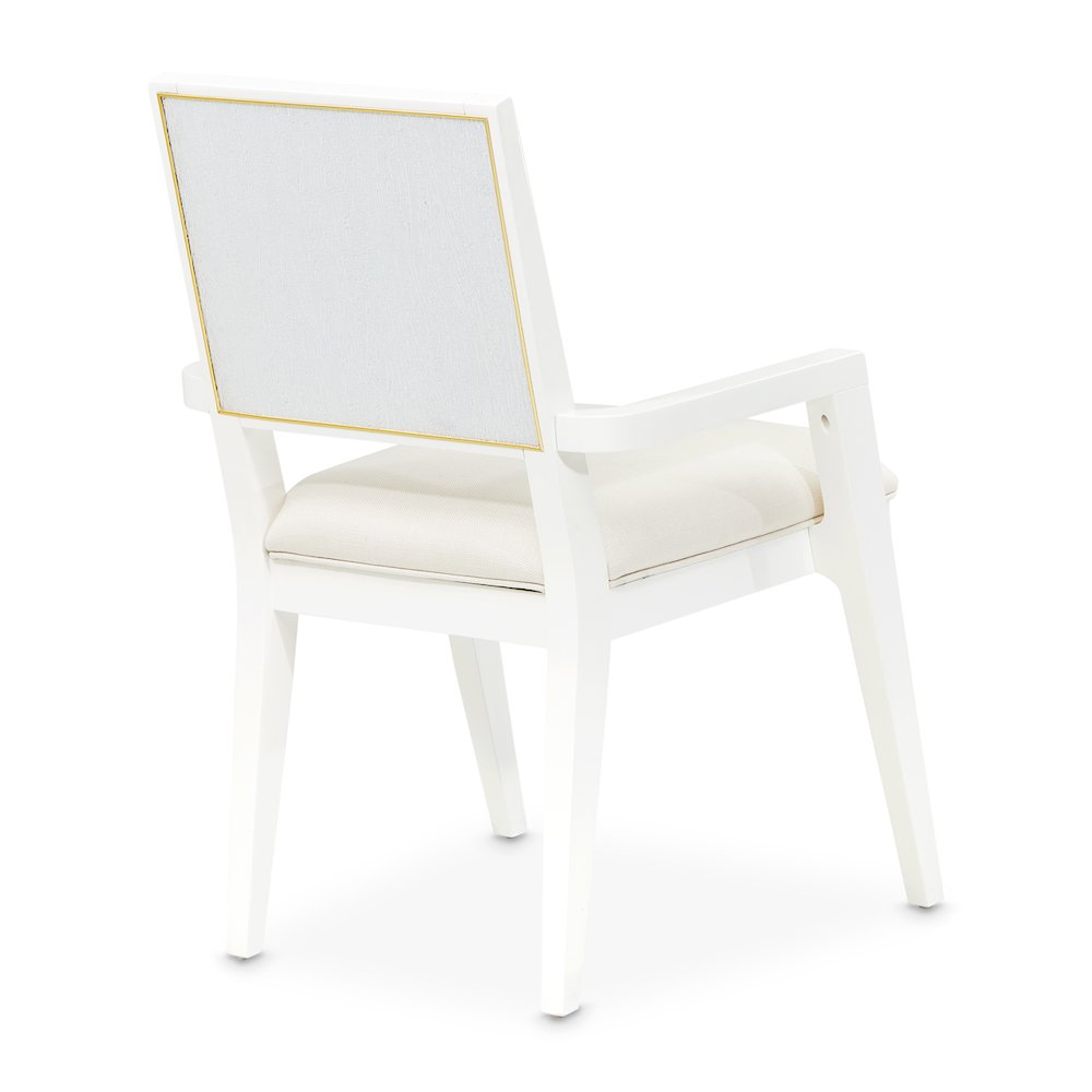 Palm Gate Arm Chair - Cloud White Set of 2