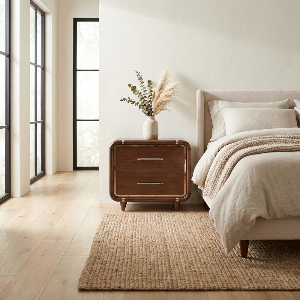Mason Park Nightstand - Umber