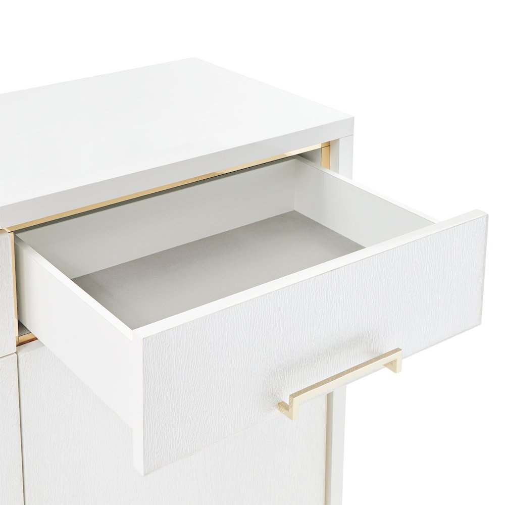 Palm Gate Sideboard - Cloud White