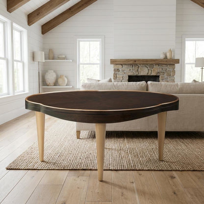 Camellia Field Cocktail Table - Warm Pecan