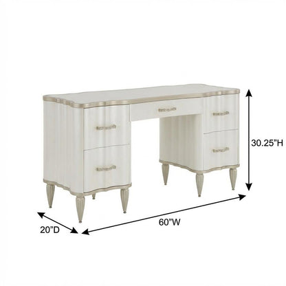 London Place Vanity - Creamy Pearl