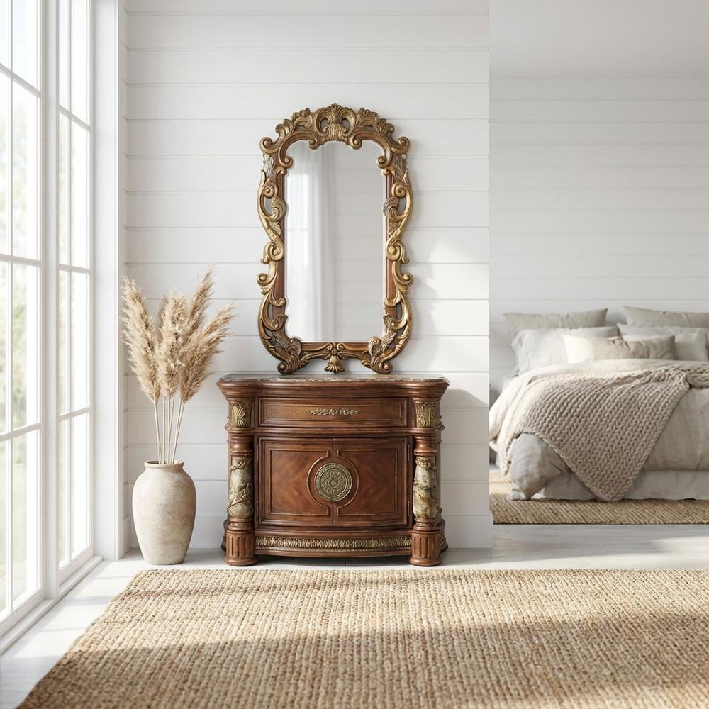 Villa Valencia Bachelor's Chest with Mirror - Classic Chest