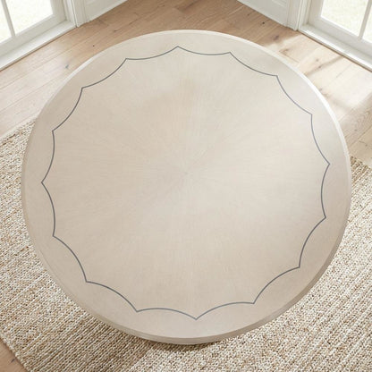 Fantosini Round Dining Table - Silver