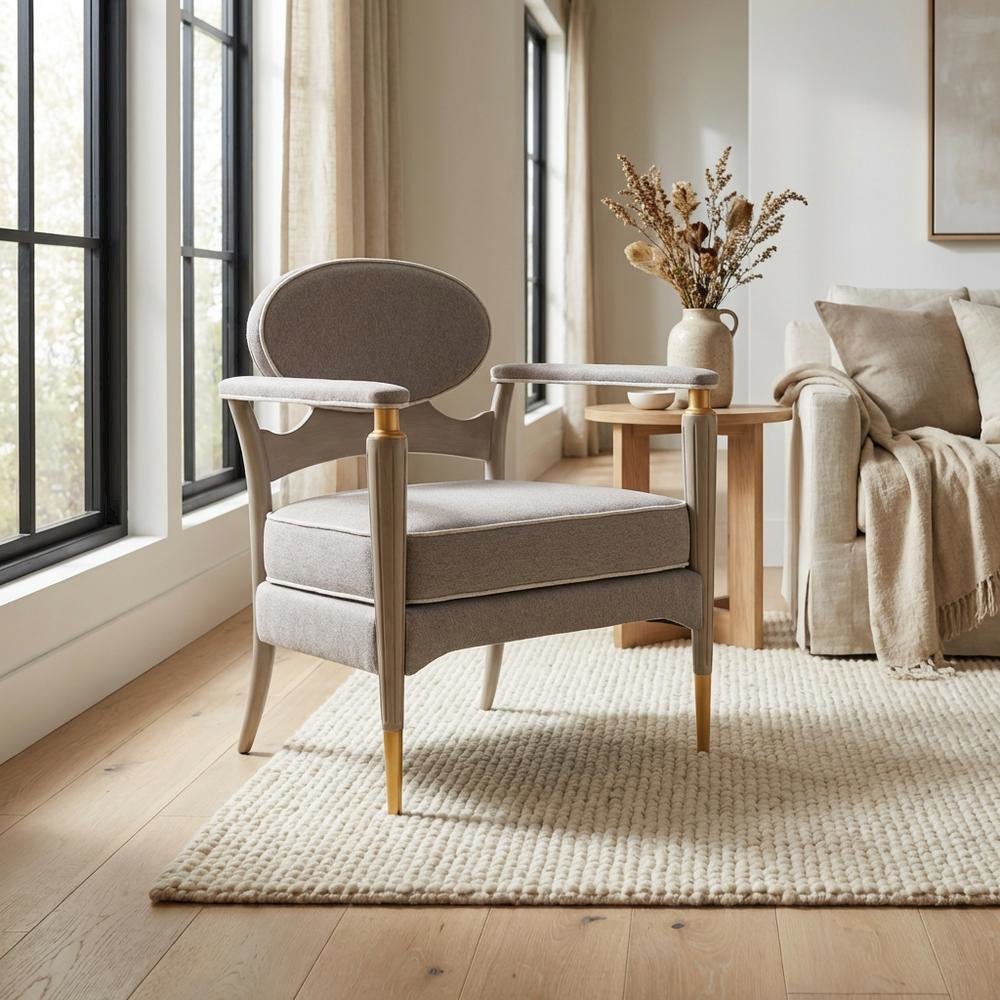 St. Charles Accent Chair - Dove Gray