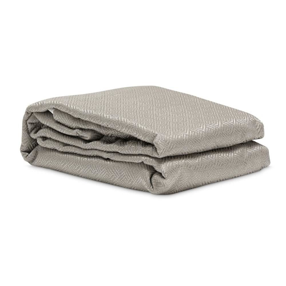 Port Orleans 3-Piece Queen Bed Throw/Coverlet Set - Gray