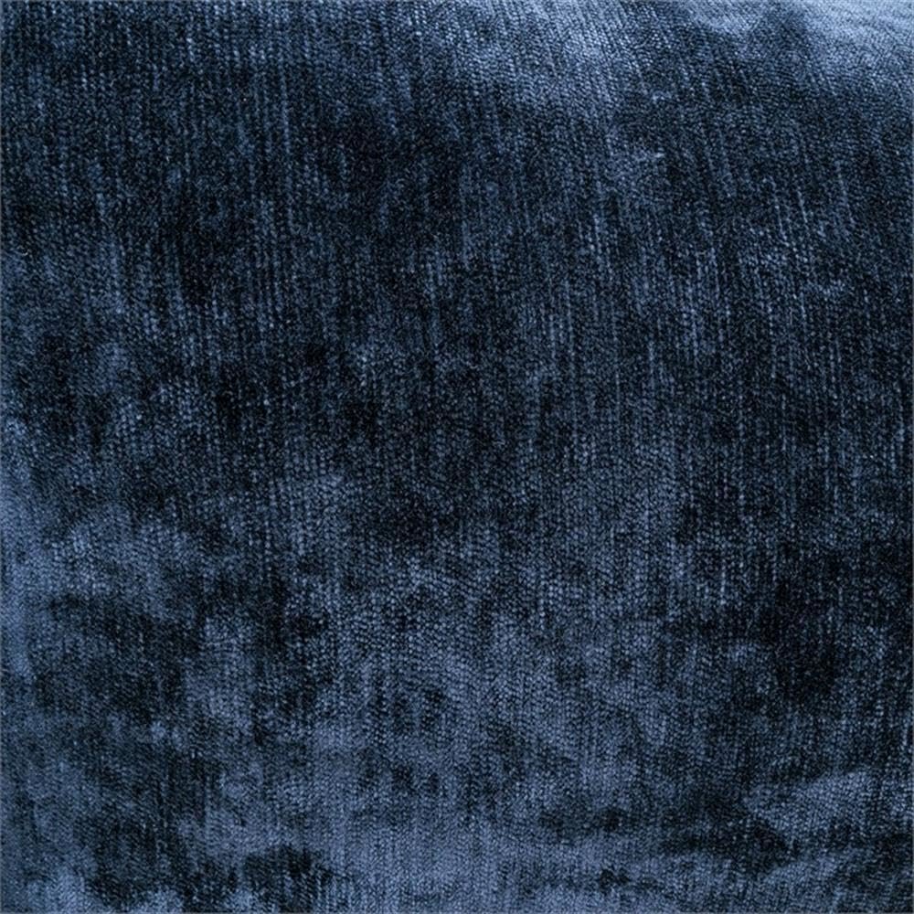 The Smith 13"x24" Oblong Chenille Pillow, Set of 2 - Midnight