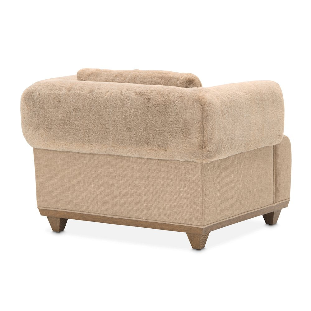 Portrait Accent Chair, Toffee - Sienna Brown