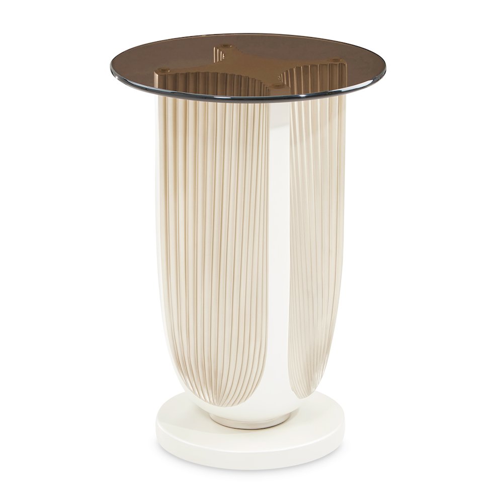 La Marisia Accent Table - Creamy Pearl