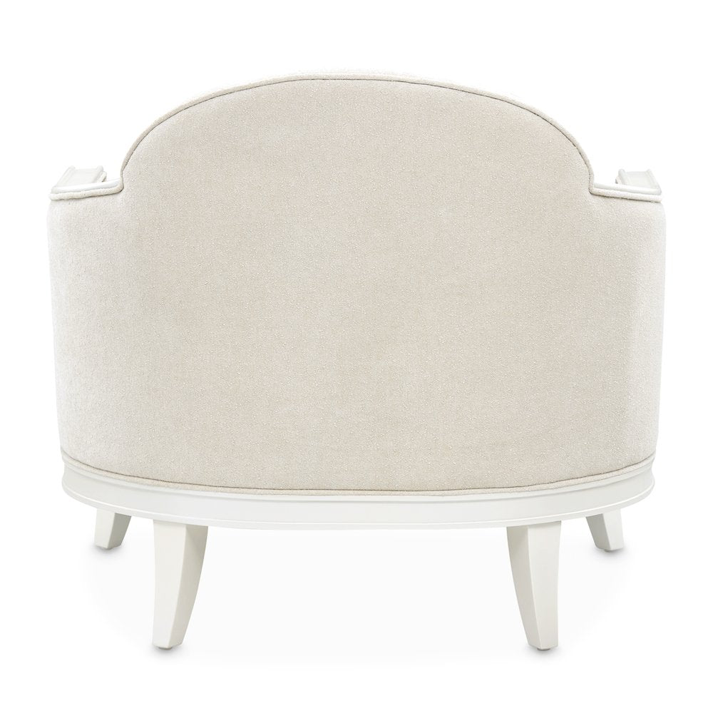 La Marisia Chenille Matching Chair - Tranquil/Creamy Pearl