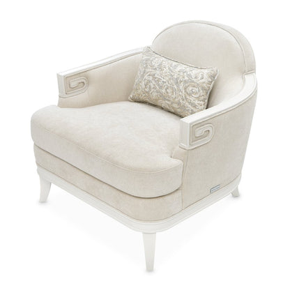 La Marisia Chenille Matching Chair - Tranquil/Creamy Pearl